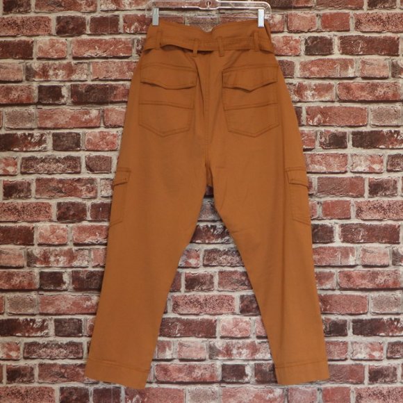 Cabi Paper Bag Cargo trouser pant Spring 2022 NWT size 8 - Picture 3 of 8
